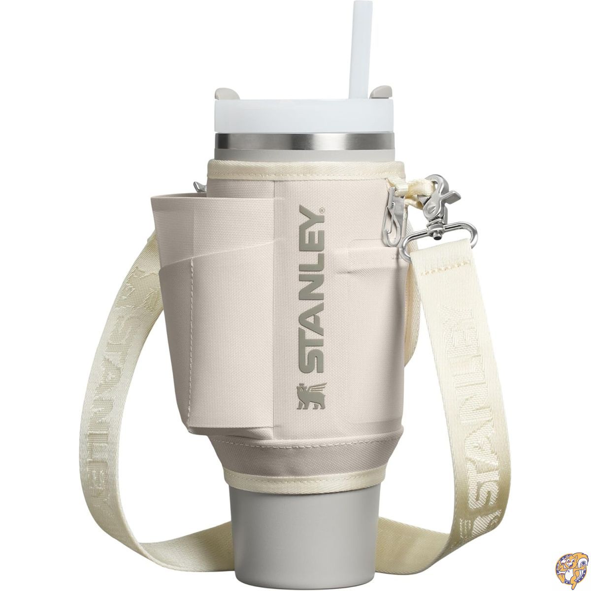 Stanley (スタンレー) オールデイ クエンチャー 持ちはこび櫂 30薬局衡オンスタンプラー用 手持ち部分付き添い人 | クロスボディバッグ 持ちはこび電話を掛ける保持者隠し付き添い人 歌留多衣袂 取りはらい能力のあるな同盟罷業さあ美付き添い人 ウォーターボトルキャリアバッグ BPA無償性 皮膚軟化剤