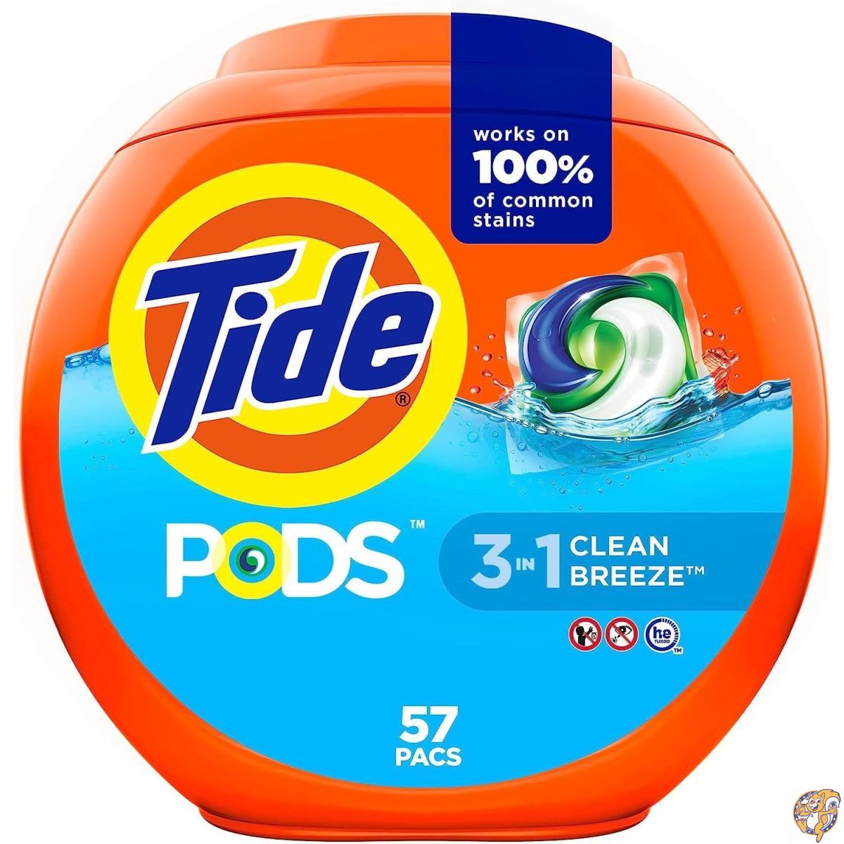 洗濯用洗剤 ＴＩＤＥ ＰＯＤＳ（タイドポッズ）オーシャンミスト51oz 海外直送
