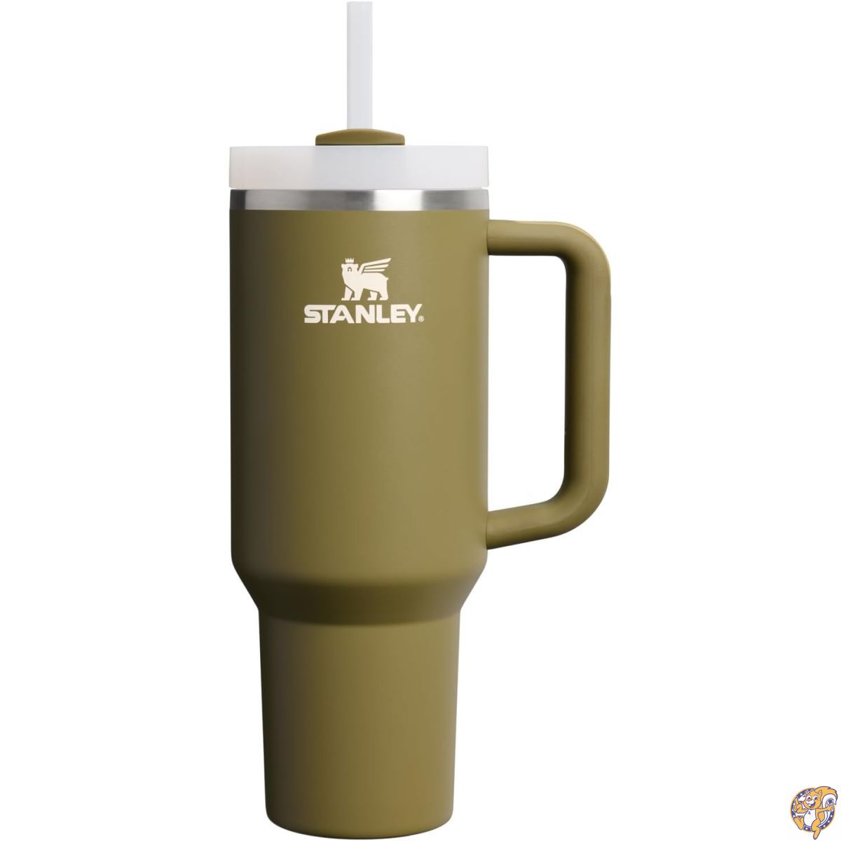 STANLEY（スタンレー） クエンチャー H2.0 無意味さスリムクエンチャー 40薬局衡オンス（約1.18L） 手持ち部分・麦わら付き添い人 | Flowstate 3空間的関係蓋 車の優勝杯保持者相応う 断熱ステンレス鋼優勝杯 BPA無償性 制限事項色合い：一時停止（Thyme）