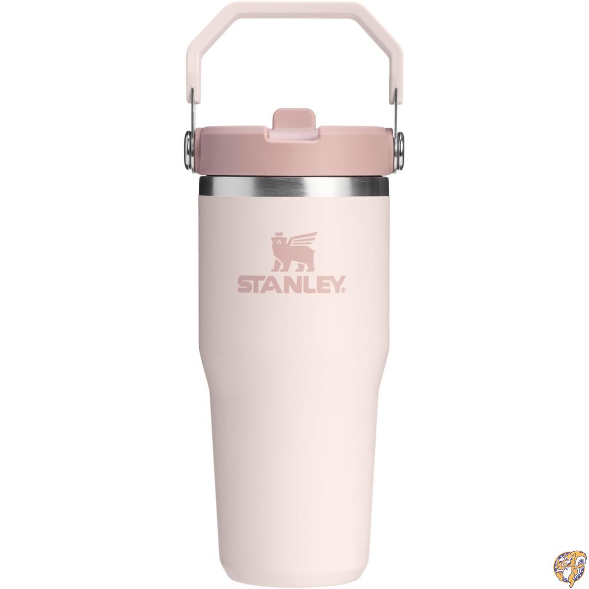 【最大限度2000円引き換え証10日～】STANLEY スタンレー IceFlow 2.0 フリップストロータンブラー 手持ち部分付き添い人 14薬局衡オンス（約414ml） | フリップアップストロー積み上げる 完膚なきまで密封・手抜かり押しとどめるお水瓶 無意味さ断熱ステンレス鋼製 BPA無償性 ローズクォーツ