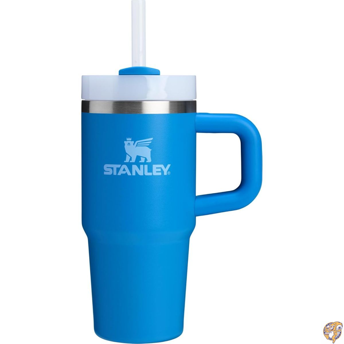 【最大限度2000円クーポン券10日～】STANLEY（スタンレー） クエンチャー H2.0 無意味さスリムクエンチャー 手持ち部分＆麦わら付き添い人 14薬局衡オンス（約414ml） | Flowstate 3空間的関係蓋 車の優勝杯保持者相応う 無意味さ断熱ステンレス鋼瓶 BPA無償性 Azure（アズール）