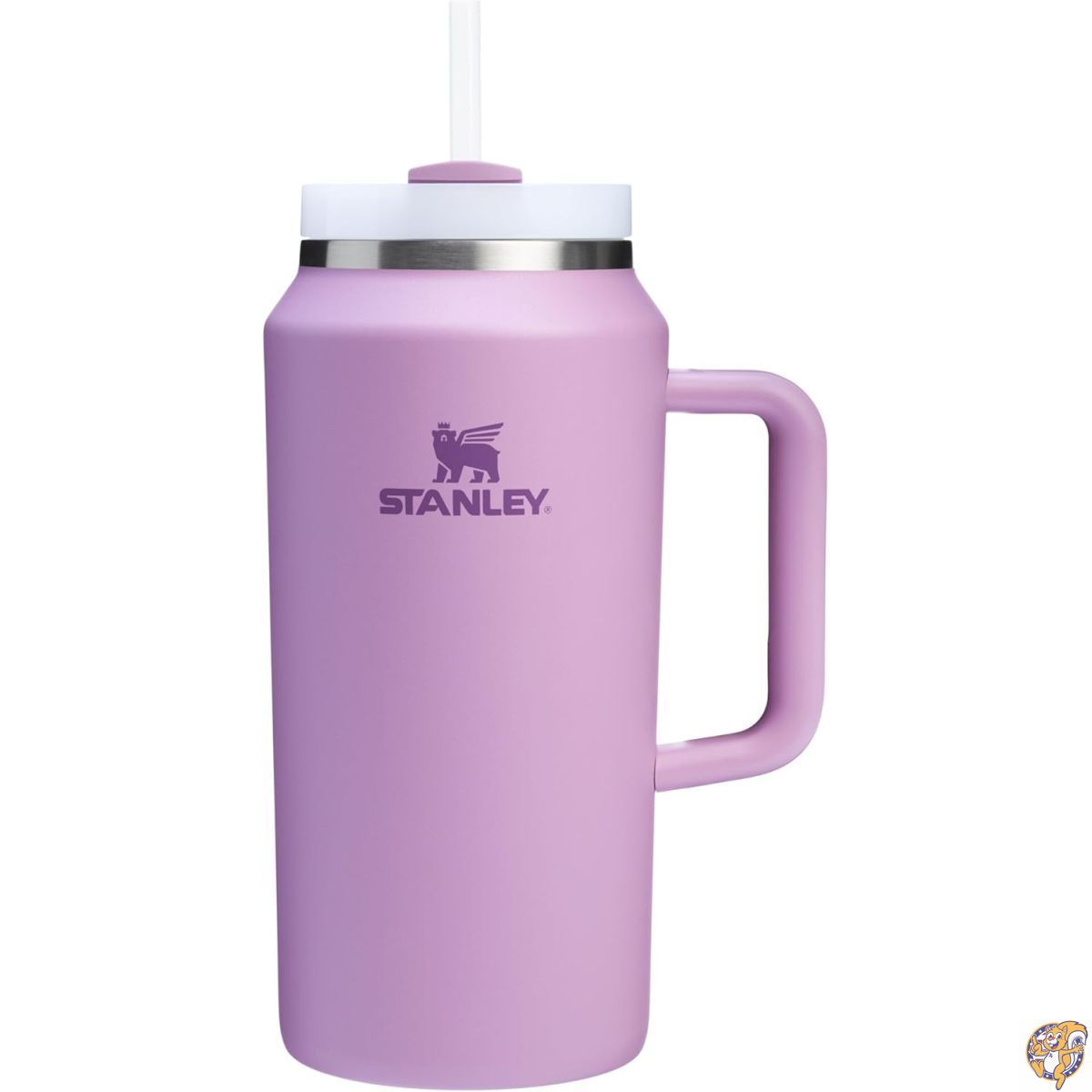 【最大777円クーポン配信】STANLEY（スタンレー） クエンチャー H2.0 真空スリムクエンチャー ハンドル＆ストロー付き 64オンス（約1.9L） | Flowstate 3ポジション蓋 旅行やスポーツに最適な大容量 真空断熱ステンレスボトル BPAフリー ライラック