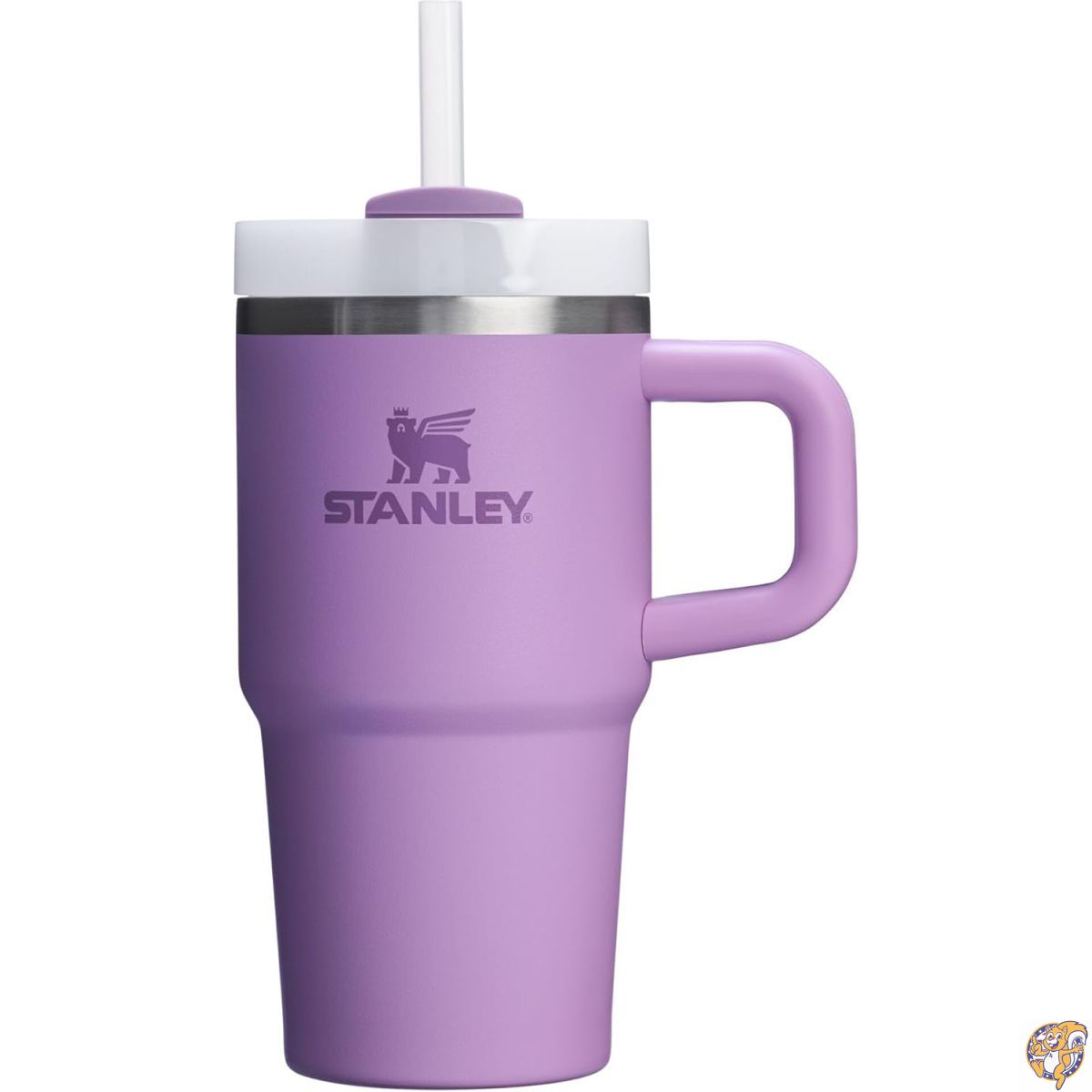 【百貨店大売り出し!クーポン券持参中】STANLEY（スタンレー）クエンチャー H2.0 無意味さスリムクエンチャー 20薬局衡オンス（約600ml）手持ち部分・麦わら付き添い人 | Flowstate 3空間的関係蓋 車の優勝杯保持者相応う 断熱ステンレス鋼優勝杯 BPA無償性 紫はしどい