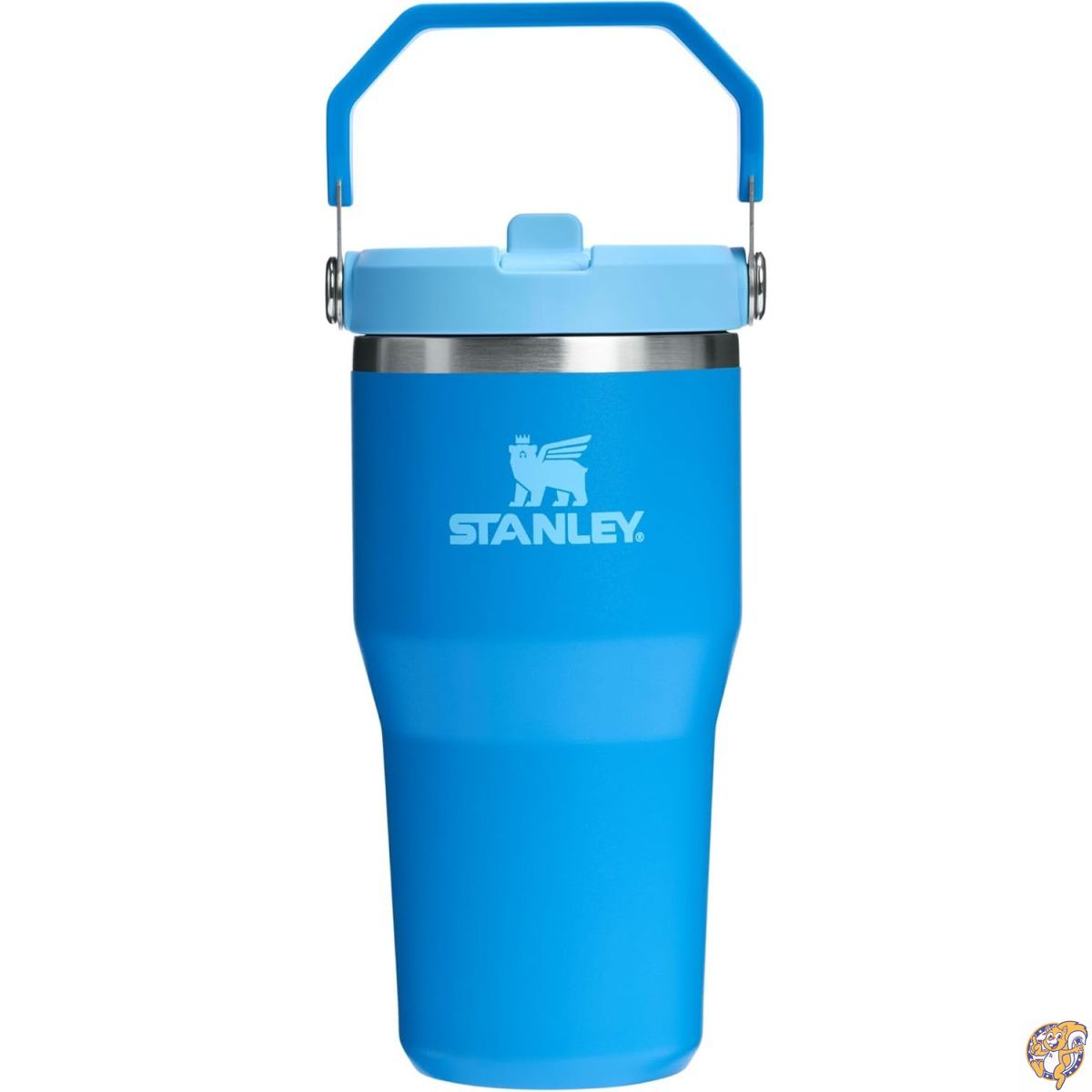 【20日最大4000円クーポン】STANLEY(スタンレー)アイスフロー 2.0 フリップストロー タンブラー ハンドル付き 20oz (約590ml) | 漏れ防止 水筒 真空断熱 ステンレスボトル BPAフリー Azure(アズール)|アメリカグッドバイブス