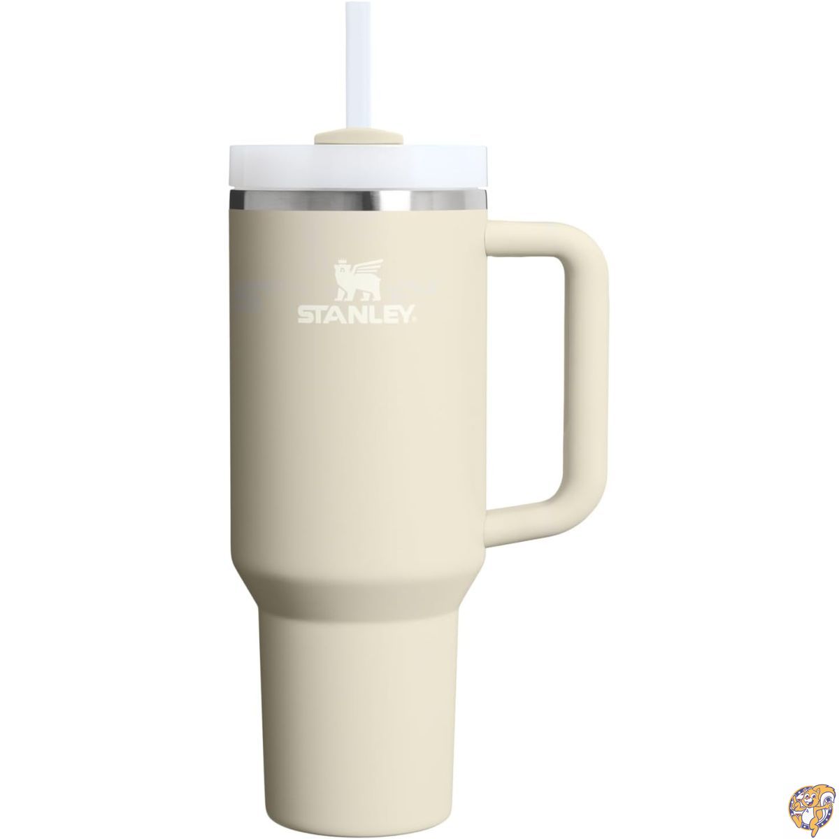 【クーポン配信中】STANLEY (スタンレー) クエンチャー H2.0 真空スリムクエンチャー ハンドル・ストロー付き 40oz (約1.18L) | Flowstate 3ポジション蓋 車のカップホルダー対応 断熱ステンレスボトル BPAフリー 限定カラー：トーステッドアーモンド (Toasted Almond)｜アメリカグッドバイブス