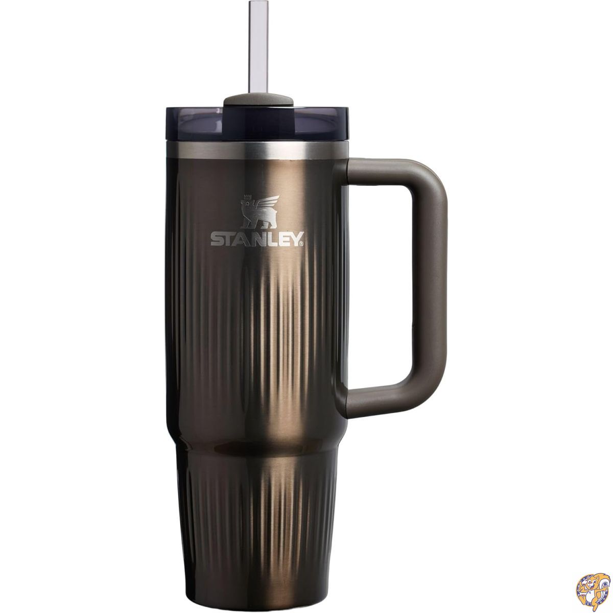 【クーポン配信中】STANLEY(スタンレー)クエンチャー H2.0 真空スリムクエンチャー 30oz (約0.88L) | Flowstate™ 3ポジション蓋 車のカップホルダー対応 真空断熱ステンレスボトル BPAフリー フルーテッド・ガンメタルシャイン|アメリカグッドバイブス