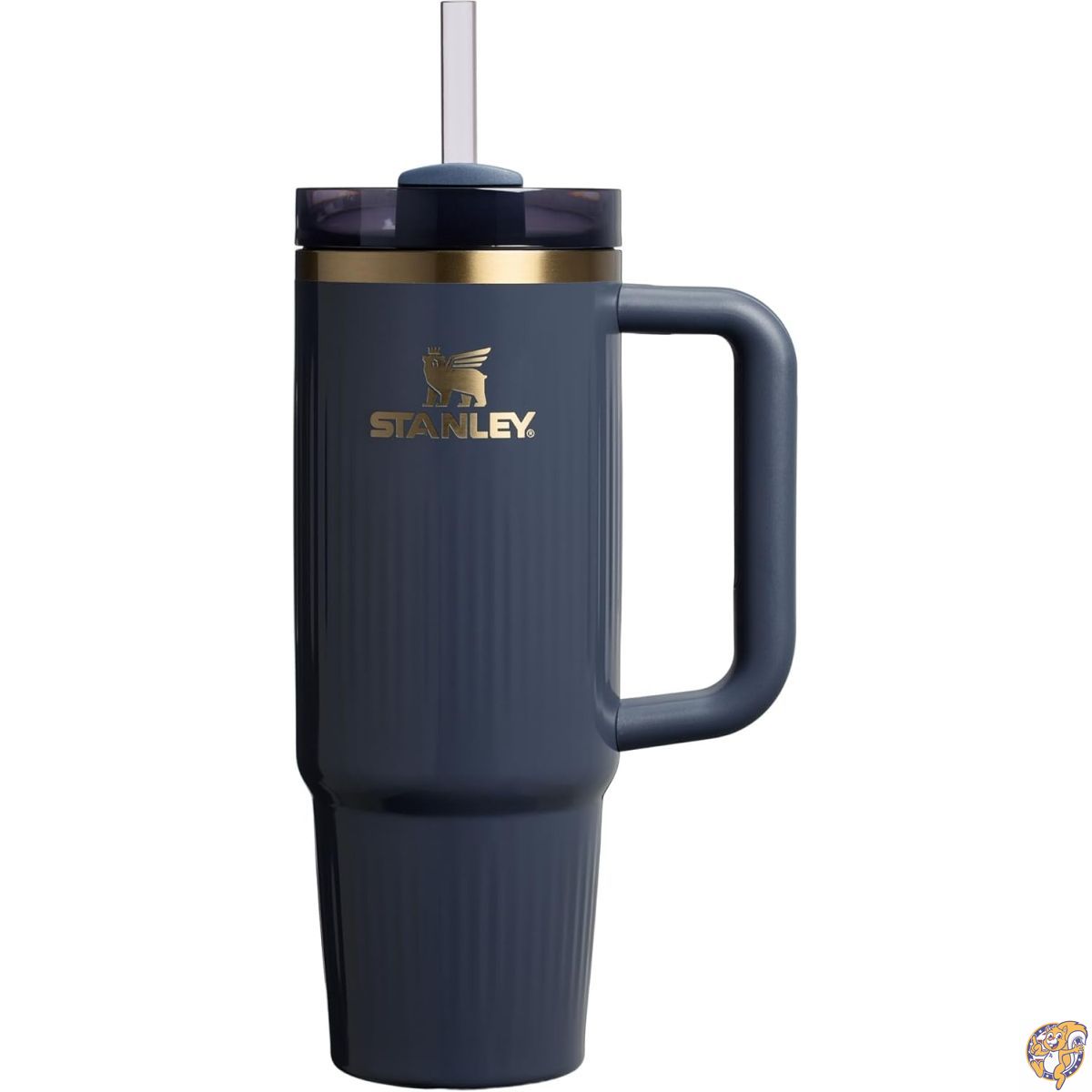 STANLEY (スタンレー) クエンチャー H2.0 無意味さスリムクエンチャー 手持ち部分・麦わら付き添い人 30薬局衡オンス（約887ml） | Flowstate 3空間的関係蓋 車の優勝杯保持者相応う 断熱ステンレス鋼優勝杯 BPA無償性 フルーテッドトワイライト（Fluted Twilight）