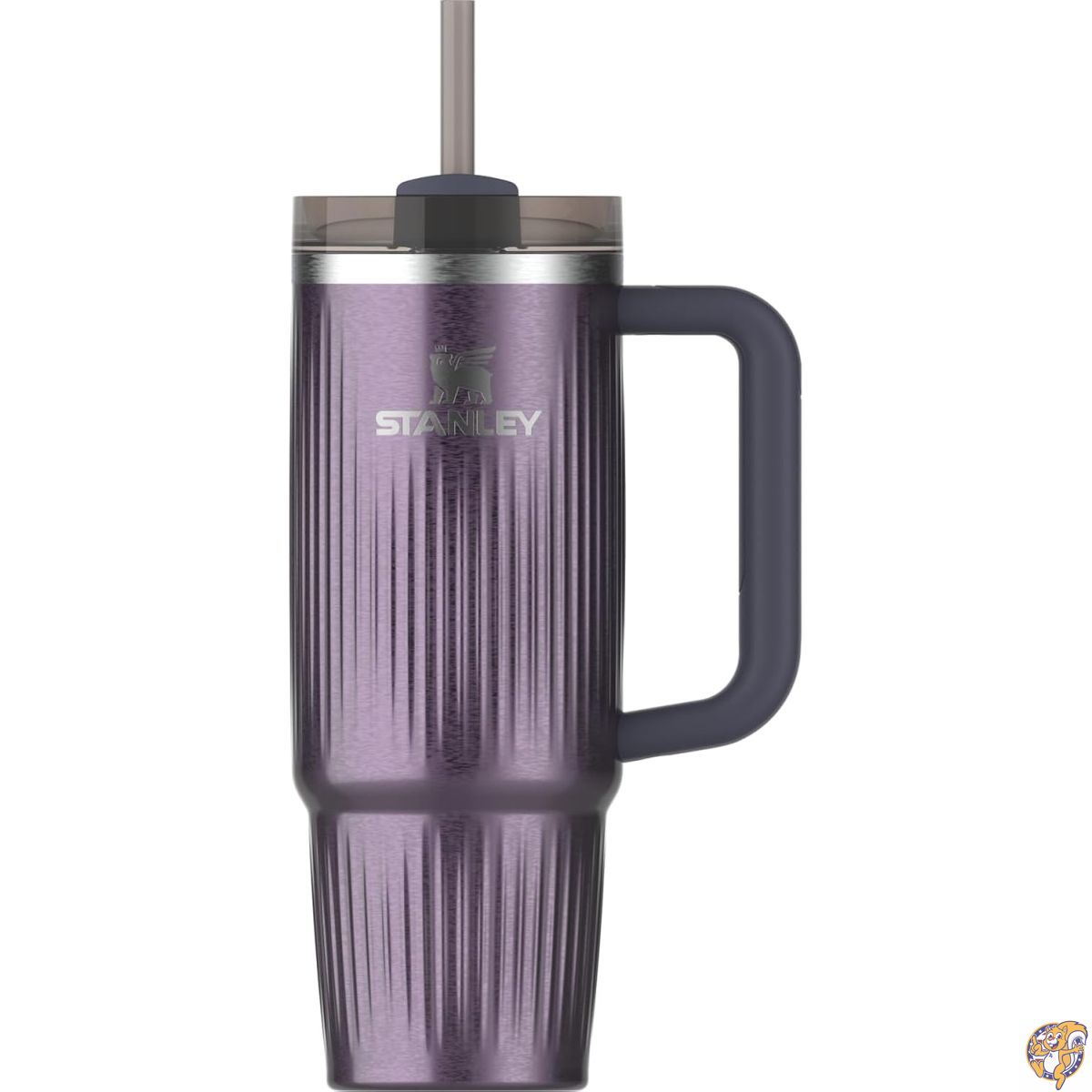 【百貨店大売り出し!引き換え証配送中】STANLEY(スタンレー) クエンチャー H2.0 無意味さスリムクエンチャー 30薬局衡オンス（約0.88L） 手持ち部分・麦わら付き添い人 | Flowstate 3空間的関係蓋 車載優勝杯保持者相応う 断熱ステンレス鋼製タンプラー BPA無償性 フルーテッドウィステリアシャイン
