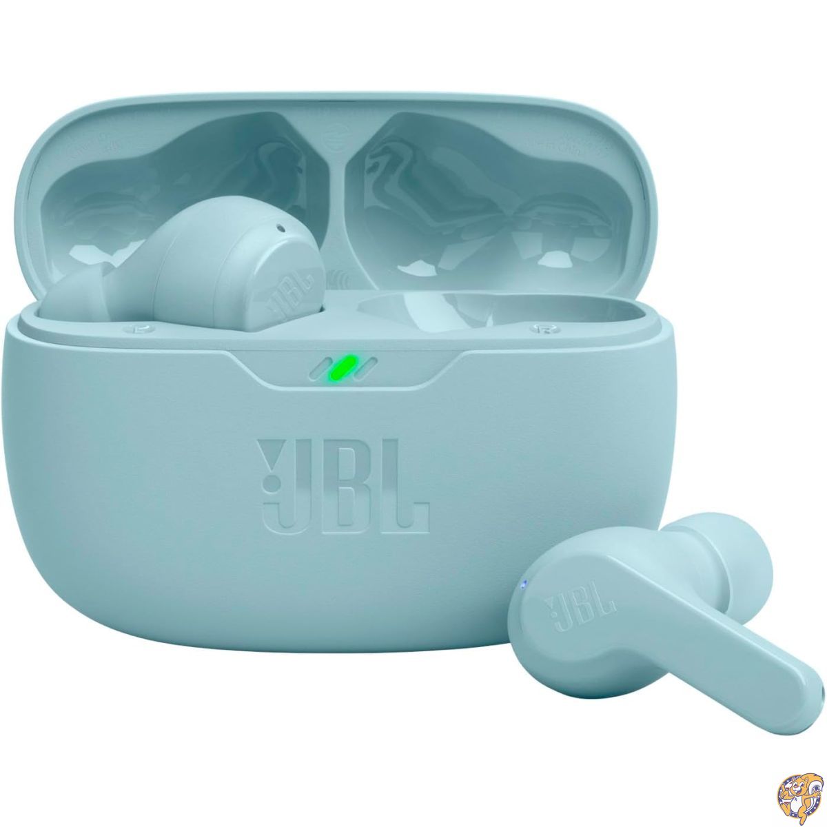 【クーポン配信中】JBL Vibe Beam - 完全ワイヤレスイヤホン JBLディープベースサウンド搭載、Bluetooth 5.2、防塵・防水、VoiceAwareハンズフリー通話、最大32時間再生（ミント）