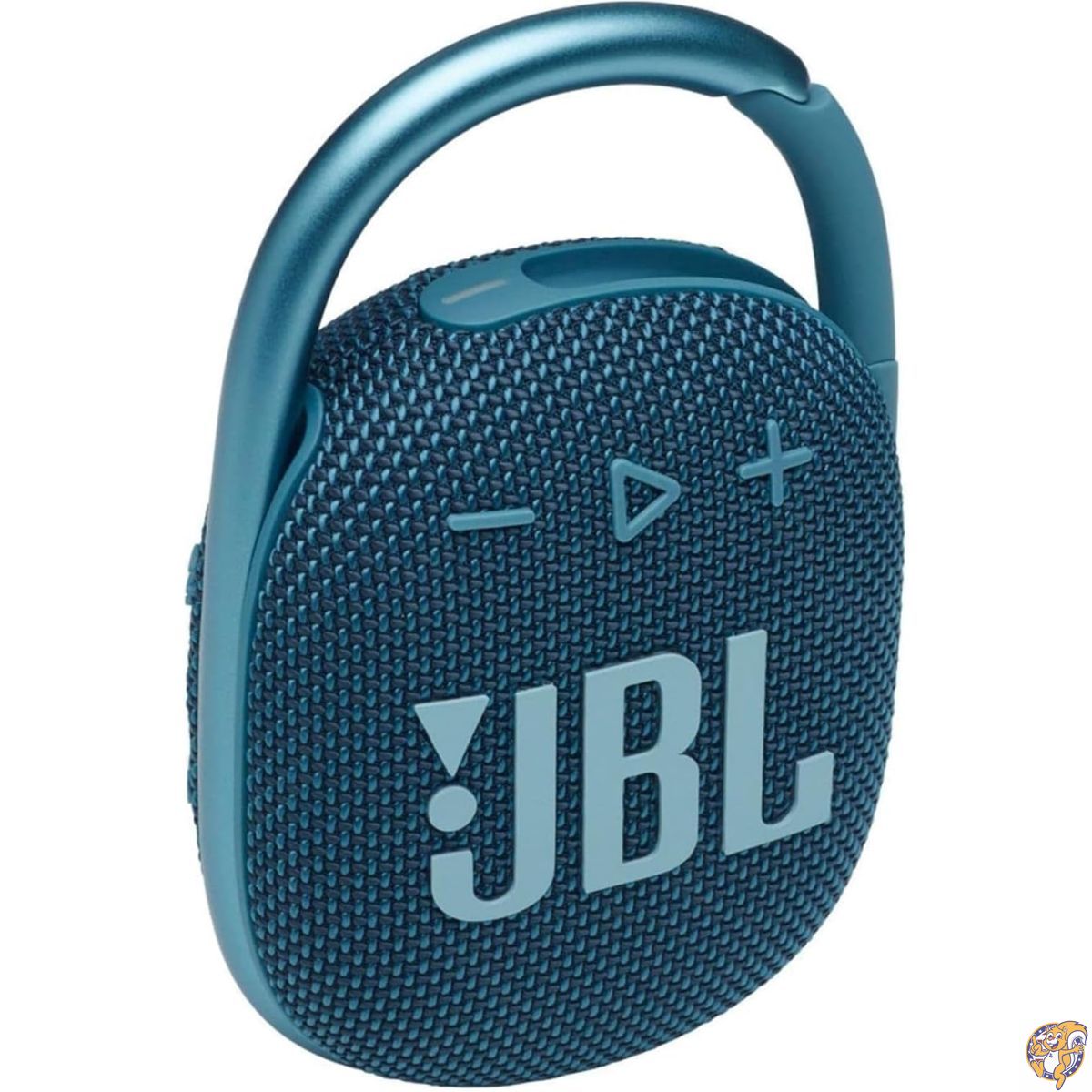 JBL Clip 4 - 携帯型 ミニ Bluetooth 金棒引き。パウダーコンパクトながら劇烈のJBL労働者階級物音。カラビナ一体型、IP67防塵・雨合羽、最大限度10第四次元生まれ変わり。住みか、アウトドア、旅するに至適（青み）