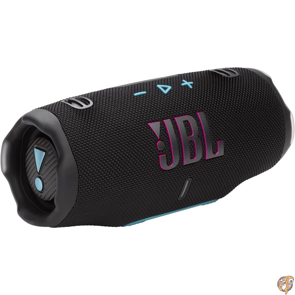 JBL Charge 6 - ポータブル防水・防塵・耐衝撃 Bluetoothスピーカー | 迫力のJBLプロサウンド & AI Sound Boost搭載、最大28時間再生、モバイルバッテリー機能、頑丈な取り外し可能ストラップ付き (ブラック/ティール)