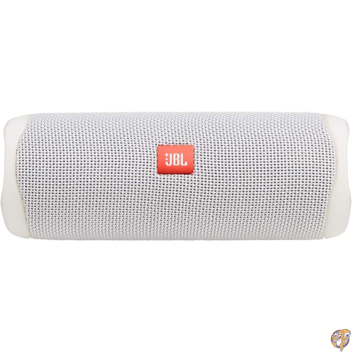 JBL FLIP 5 防水 ポータブル Bluetooth スピーカー ホワイト (国内正規品) 3.6 x 8.5インチ