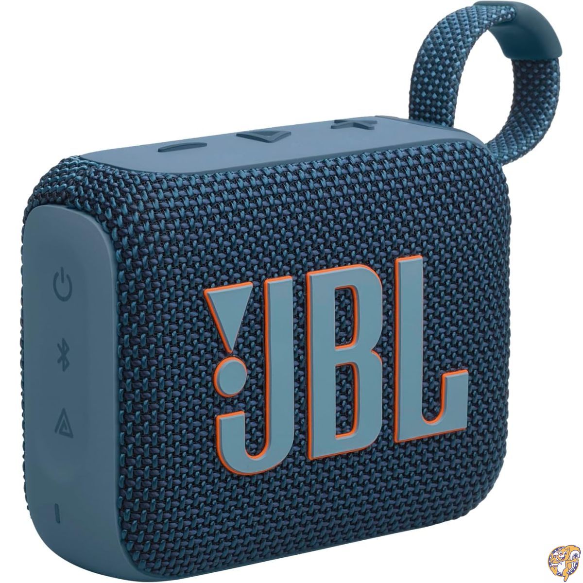 JBL Go 4 - 超ポータブル 防水・防塵対応 Bluetoothスピーカー | パワフルな重低音のJBLプロサウンド 最大7時間再生（バッテリー内蔵） 一部にリサイクル素材を使用（ブルー）