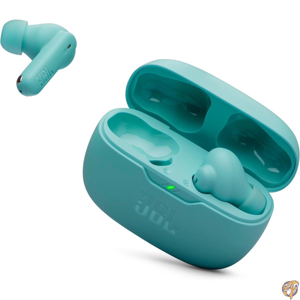 【引き換え証配達中】JBL Vibe Beam 2 - 奇麗さっぱり無線電話 ノイズキャンセリング イヤ電話機 | Pure Bass音響、スマートアンビエント役立つこと、せつ然たるな電話を掛けるを現実化する4マイクロホン、最高限度40第四次元生まれ変わり、IP54防塵・雨合羽（青色） TV・オーディオ・カメラ-オーディオ-ヘッドホン・イヤホン