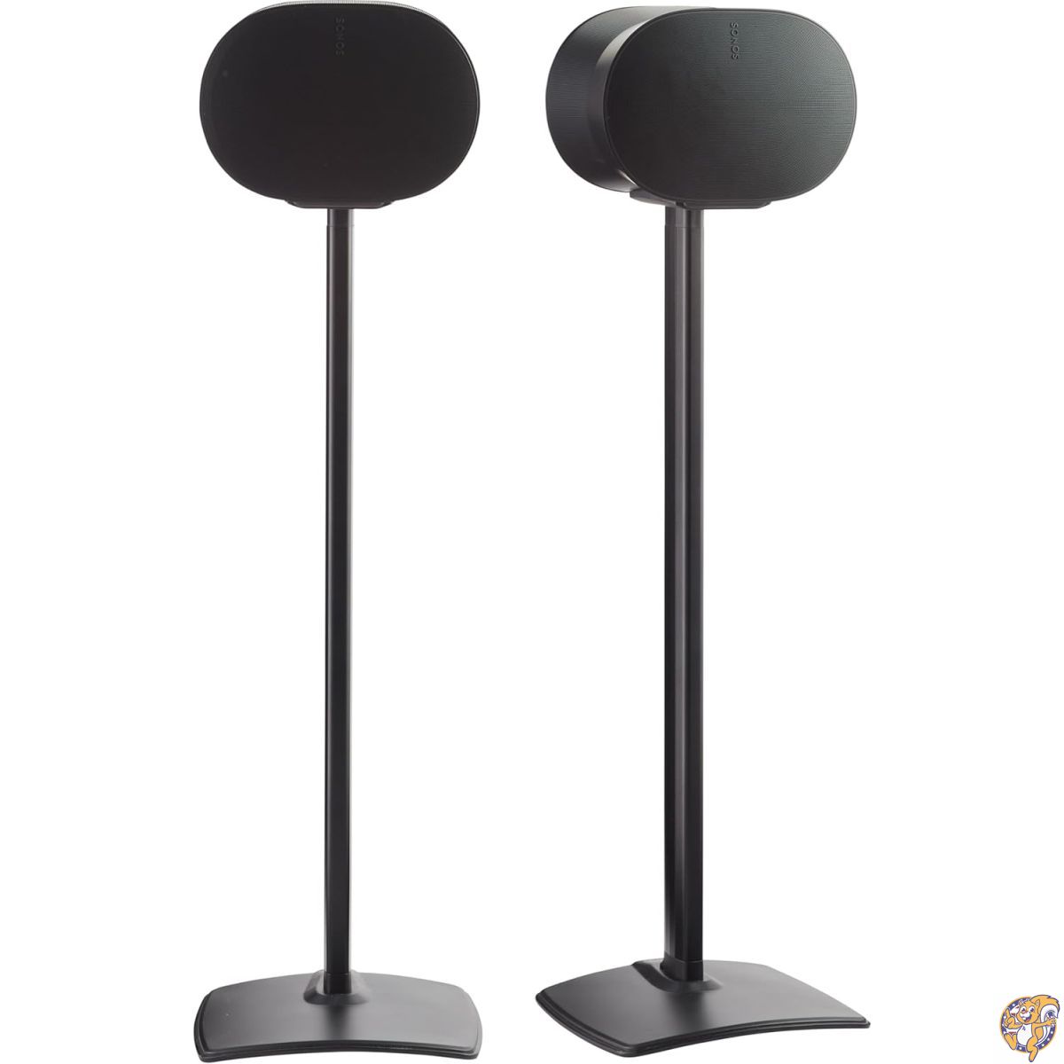 Sanus ワイヤレススピーカースタンド Sonos Era 300&trade;専用 (ブラック) - 2台1組、Sonos 300&trade;を安全かつスタイリッシュに設置できる理想のスタンドセット OSSE32-B2｜アメリカグッドバイブス