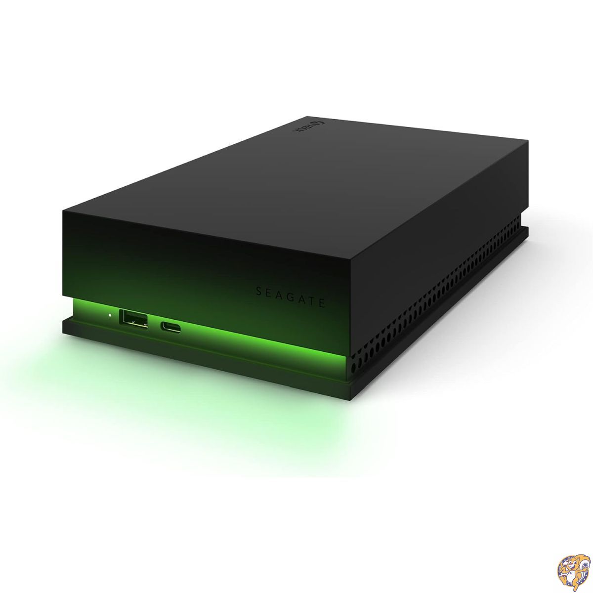【最大777円クーポン配信】Seagate (シーゲイト) ゲーム用ドライブ ハブ 8TB 外付け ハードドライブ デスクトップ HDD - USB 3.2 Gen 1 デュアルUSB-C/USB-Aポート Xbox認定 Xbox グリーンLEDライト付き 3年間のレスキューサービス付帯 (STKW8000400)