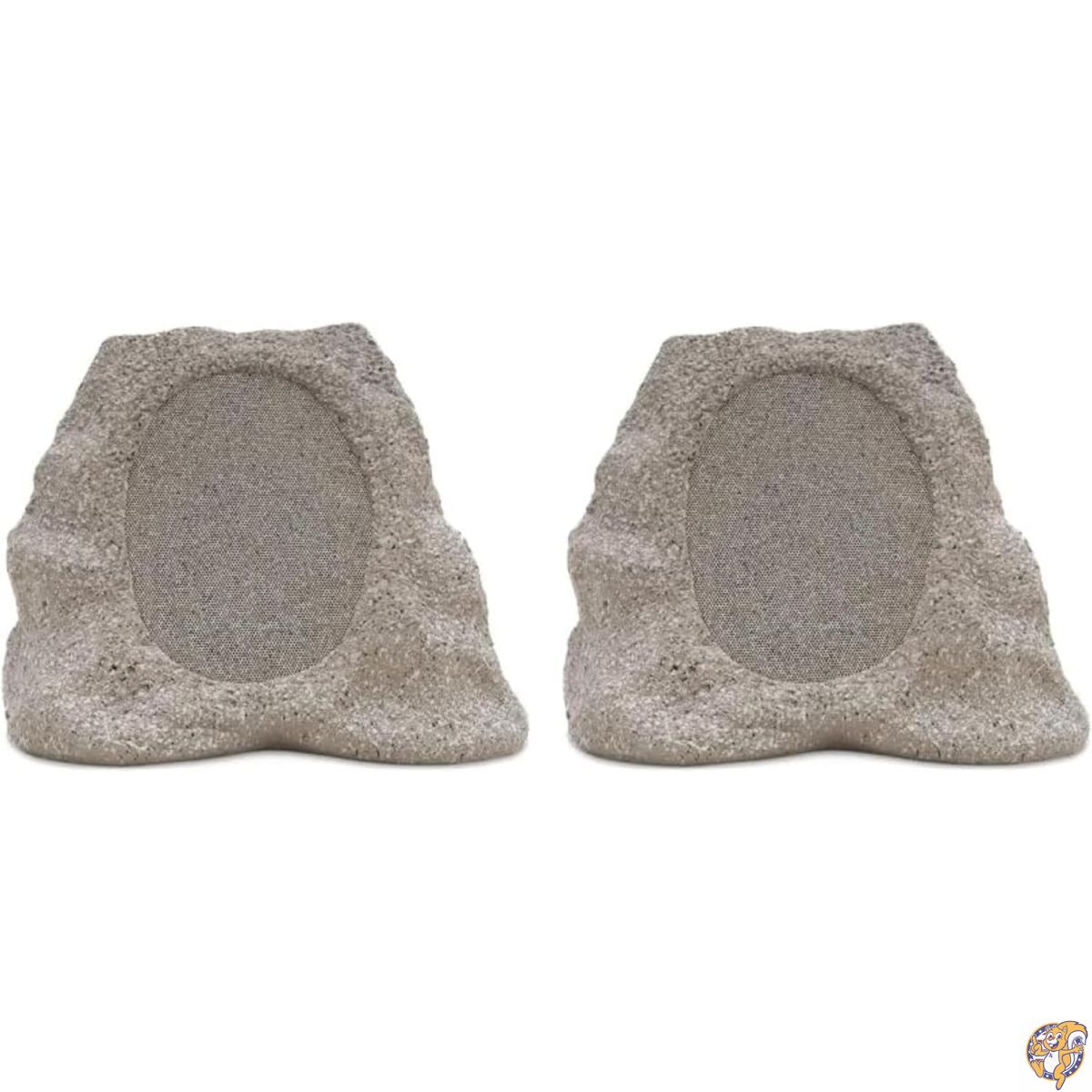 【20日最大4000円クーポン】Victrola Rock Speaker Connect（ストーンカラー）屋外用ワイヤレススピーカー Bluetooth 5.3対応 22時間連続再生 ソーラー充電 IP65防塵防水 ポータブルスピーカー 2個セット｜アメリカグッドバイブス