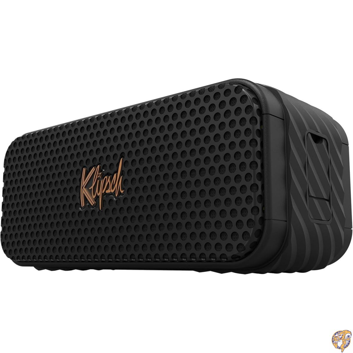 Klipsch Nashville ポータブル Bluetooth スピーカー &mdash; 2.25インチ フルレンジドライバー搭載、360度オーディオ、IP67防塵防水、24時間連続再生でプレミアムなライブコンサート体験を