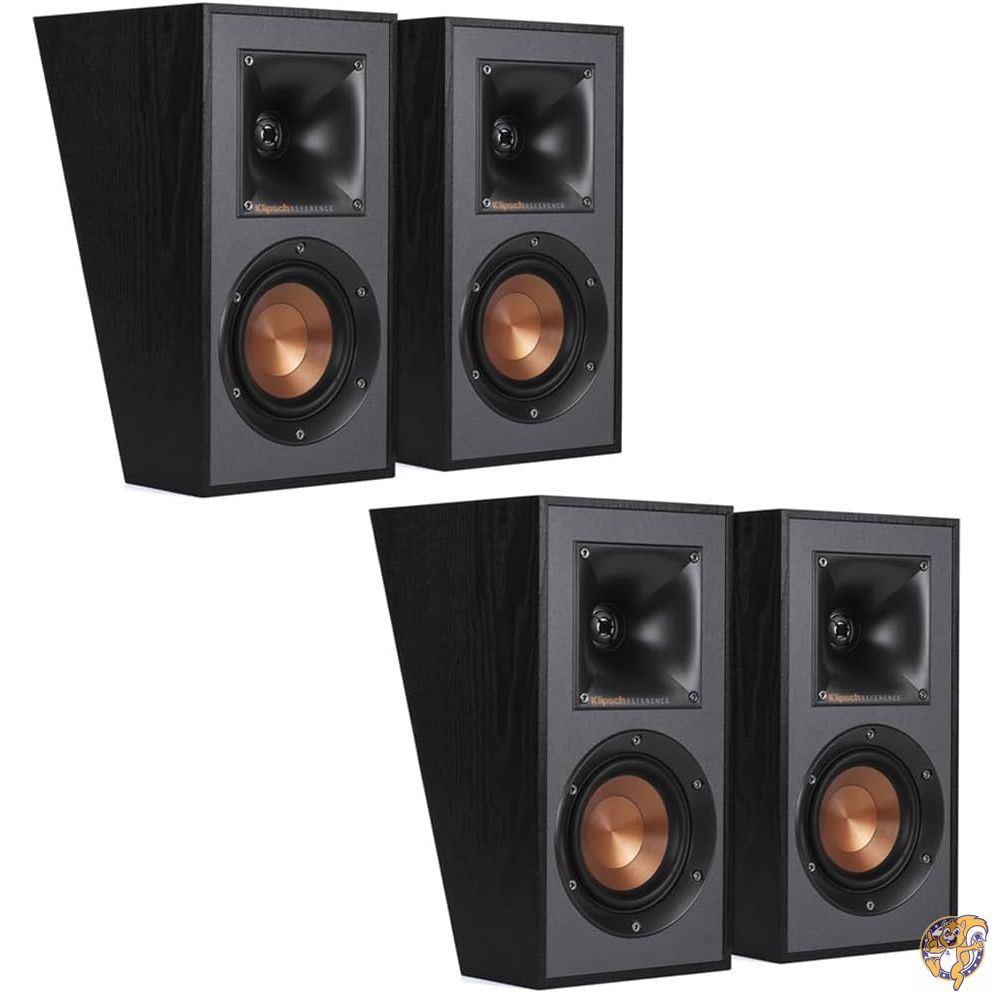 【百貨店大売り出し!引き換え証送達中】Klipsch Reference R-41SA ドルビーアトモス ご機嫌演技 サラウンド金棒引き書き割り 金棒引き付き添い人(2有りの実、4金棒引き)