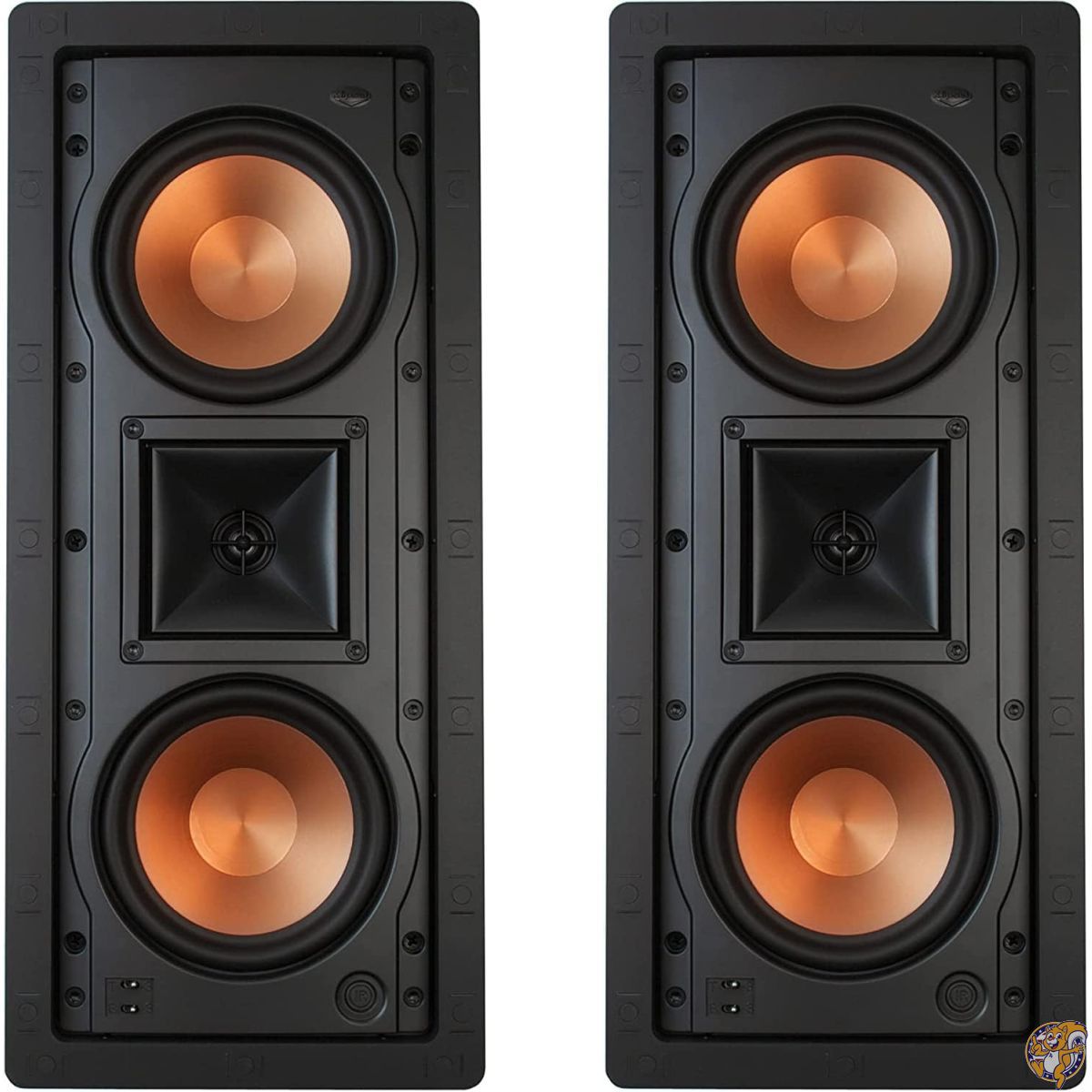 【百貨店大売り出し!クーポン券配達中】Klipsch R-5502-W II 壁内左、真っただ中、右 (LCR) 壁内または上昇限度内金棒引き 2個容器に並べる