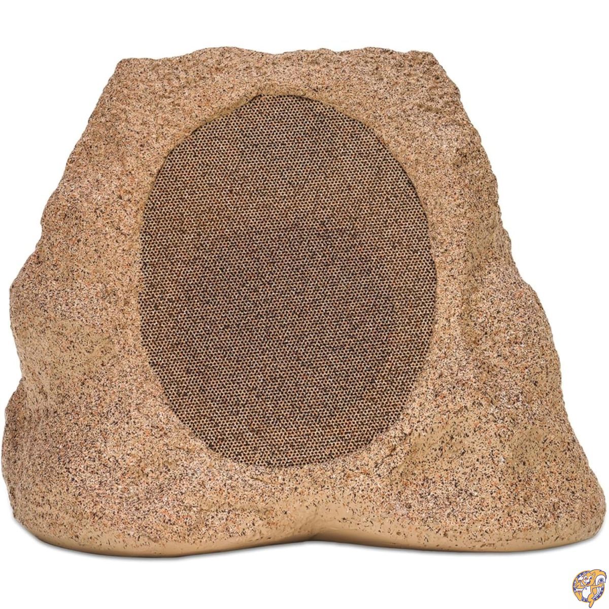 Victrola Rock Speaker Connect（サンド）屋外用ワイヤレススピーカー - Bluetooth 5.3、最大22時間連続再生、ソーラー充電対応、最大20台同時接続、IP65防塵・防水設計
