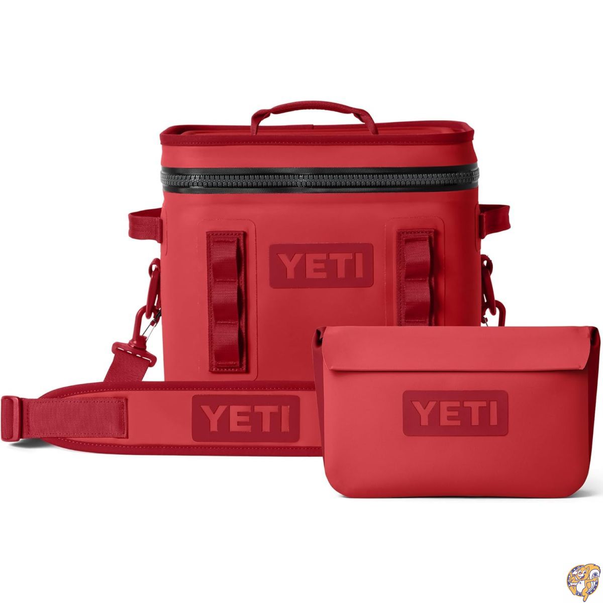 【百貨店大売り出し!クーポン券配達中】YETI Hopper Flip 12 携帯型空調設備 \u0026 Sidekick Dry 3L 歯車容れもの 書き割り、レスキュー赤いこと（Rescue Red）