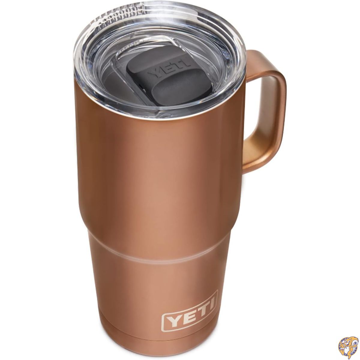 【百貨店大売り出し!クーポン券配達中】YETI (イエティ) Rambler 20薬局衡オンス トラベルマグ ステンレス鋼スチール写真 無意味さ断熱 ストロングホールド蓋付き添い人 (銅版)