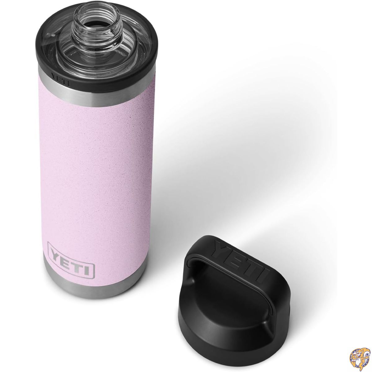 【最大777円クーポン配信】YETI（イエティ）ランブラー 18オンス（約532ml）ボトル チャグキャップ付き 真空断熱 ステンレススチール Cherry Blossom（チェリーブロッサム）