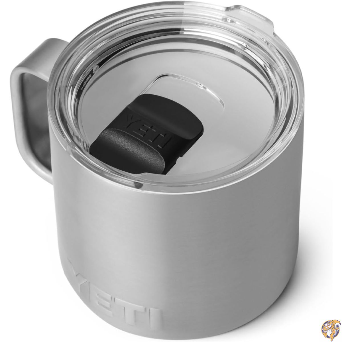 【最大777円クーポン配信】YETI Rambler 14オンス（約414ml） セラミックライニング スタッカブルマグ 真空断熱 ステンレススチール MagSliderリッド付（カラー：ステンレス）