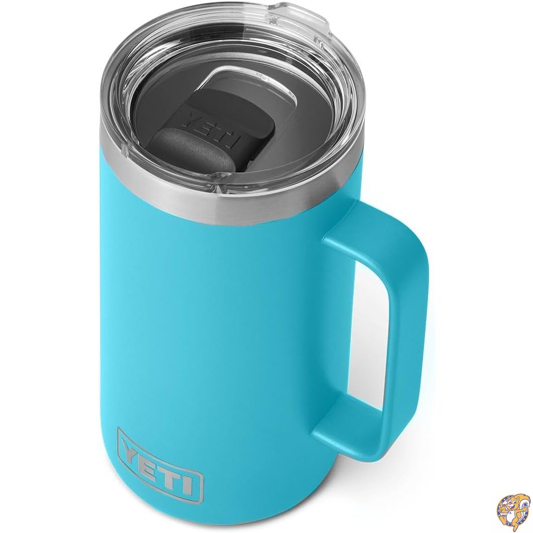 【最大777円クーポン配信】YETI Rambler 24オンス（約710ml） マグカップ 真空断熱 ステンレススチール MagSlider蓋付き