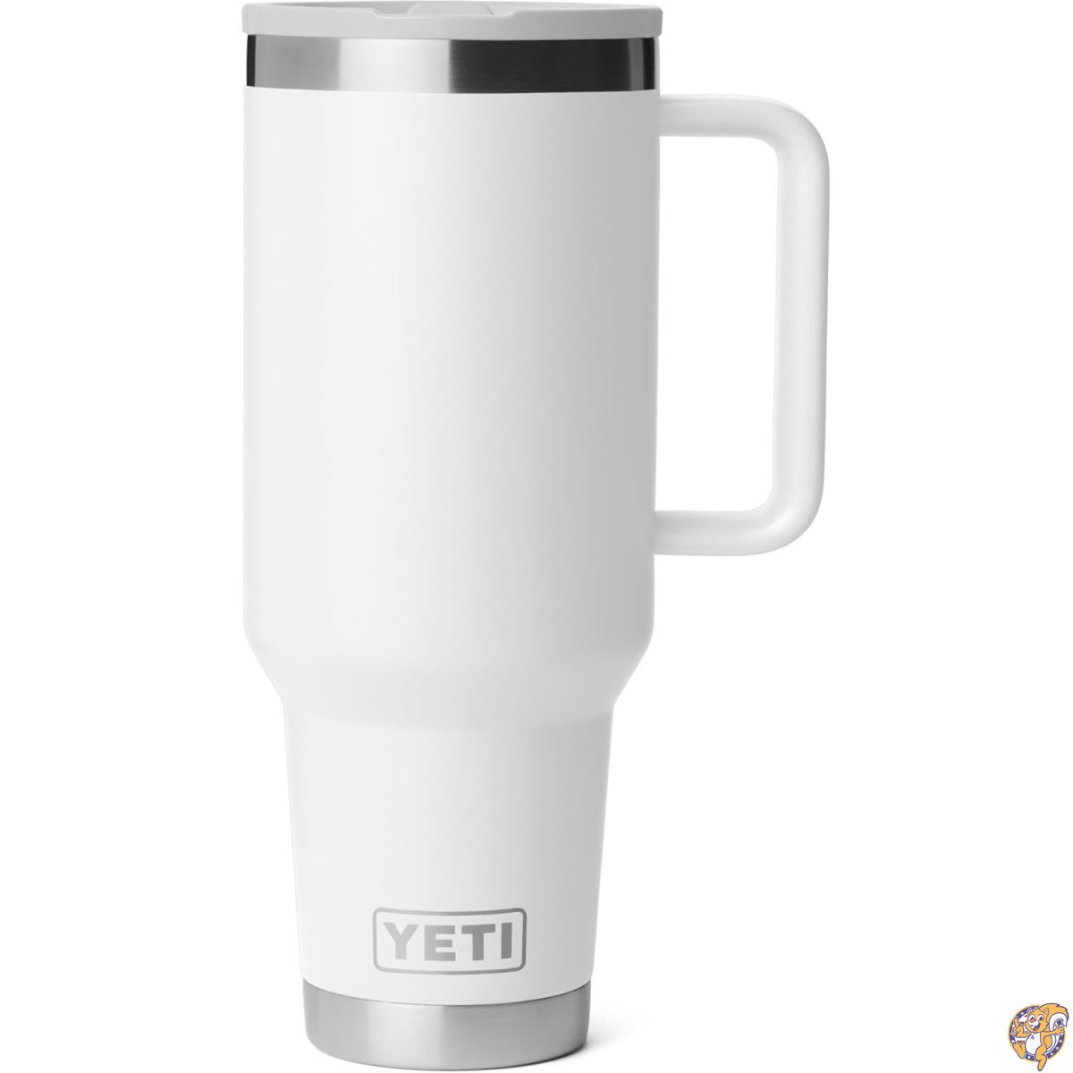 YETI (イエティ) Rambler 40オンス（約1.2L）トラベルマグ フリップストロー蓋付 － 真空断熱ステンレススチール、漏れ防止、カップホルダー対応
