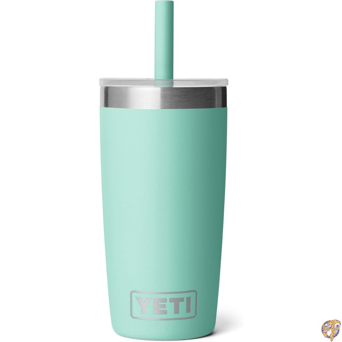 【最大777円クーポン配信】YETI (イエティ) Rambler Jr. 10オンス(約296ml)タンブラー シリコンストロー蓋付き
