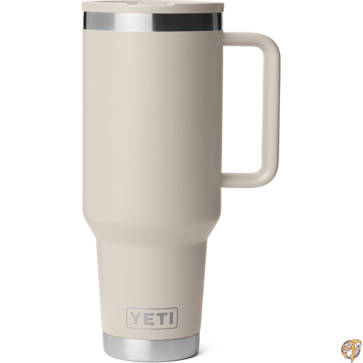 YETI（イエティ）Rambler 40オンス（約1.2L）トラベルマグ フリップストロー蓋付 － ステンレス製 真空断熱 漏れ防止 カップホルダー対応