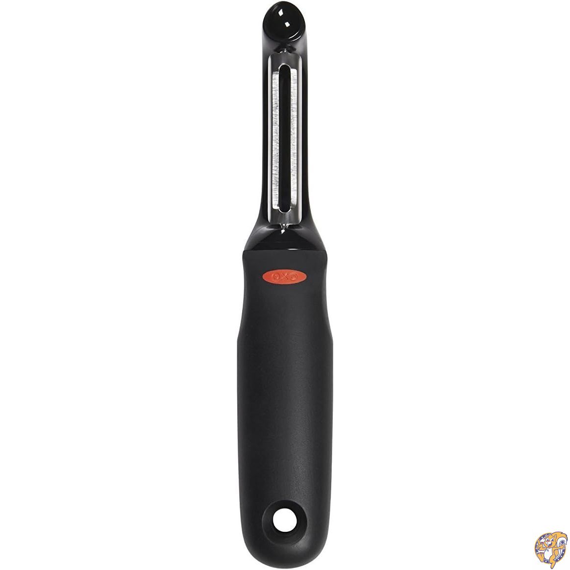 OXO SoftWorks タテ型ピーラー（スィーベルピーラー） 1個 ブラック - 抜群の握り心地と鋭い切れ味｜アメリカグッドバイブス