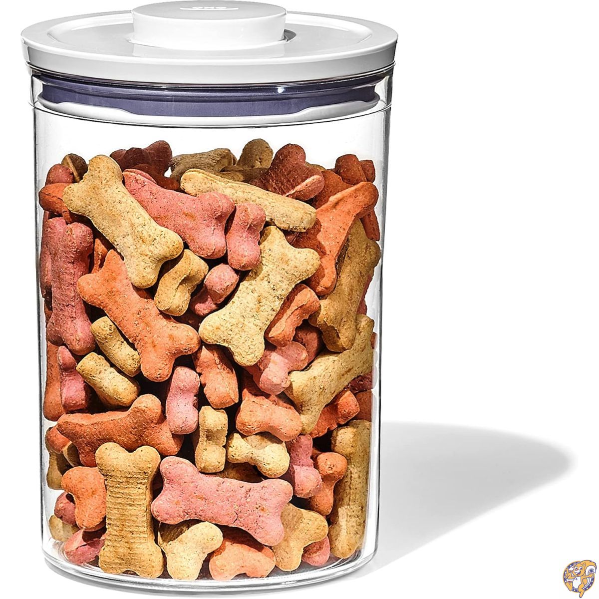 【百貨店大売り出し!引き換え証配送中】OXO Good Grips（オクソー グッドグリップス）愛玩動物用 POP入れもの - 3.1L（3.3クオート） | ドッグフード約1.3kg / キャットフード約1.1kgまで納める能力のある 密閉式フードストッカー BPA無償性