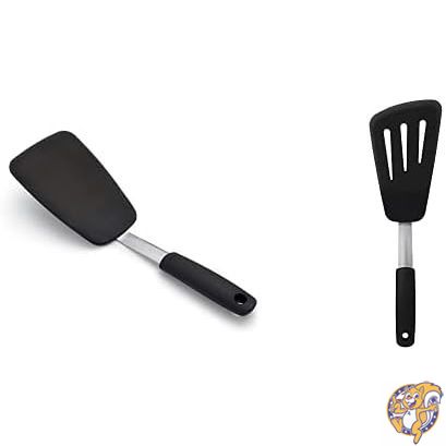 【百貨店大売り出し!引き換え証送達中】OXO（オクソー）グッドグリップス ケイ素樹脂延性のあるターナー（大）＆ 卵焼きターナー 書き割り