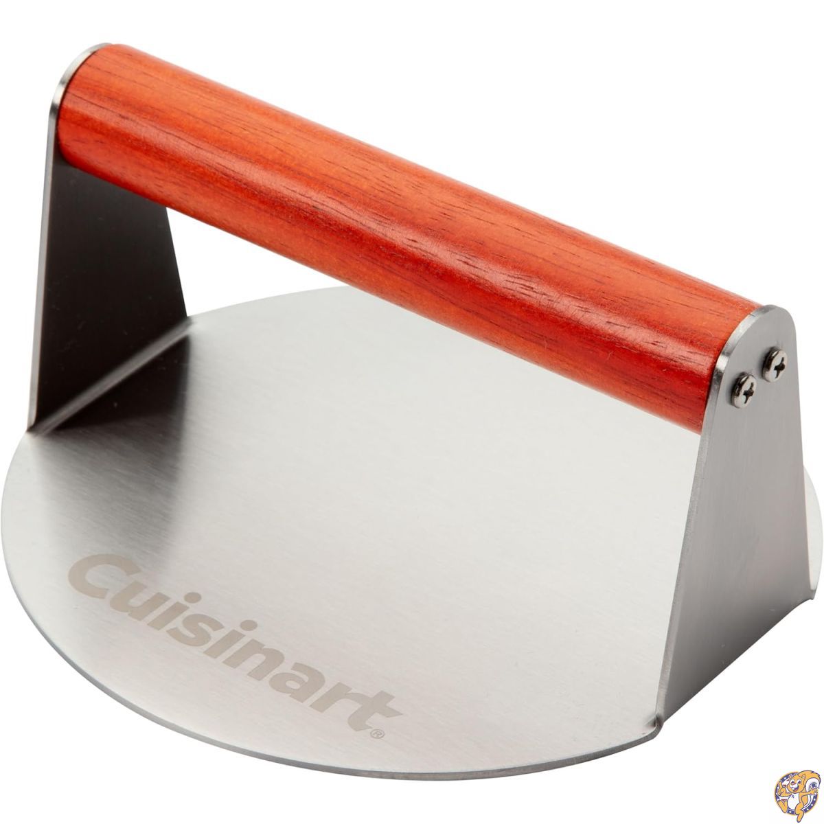【クーポン配信中】Cuisinart 6インチ ステンレススチール スマッシュバーガープレス ジューシーでクリスピーなハンバーガー BBQ/クックアウト用|アメリカグッドバイブス