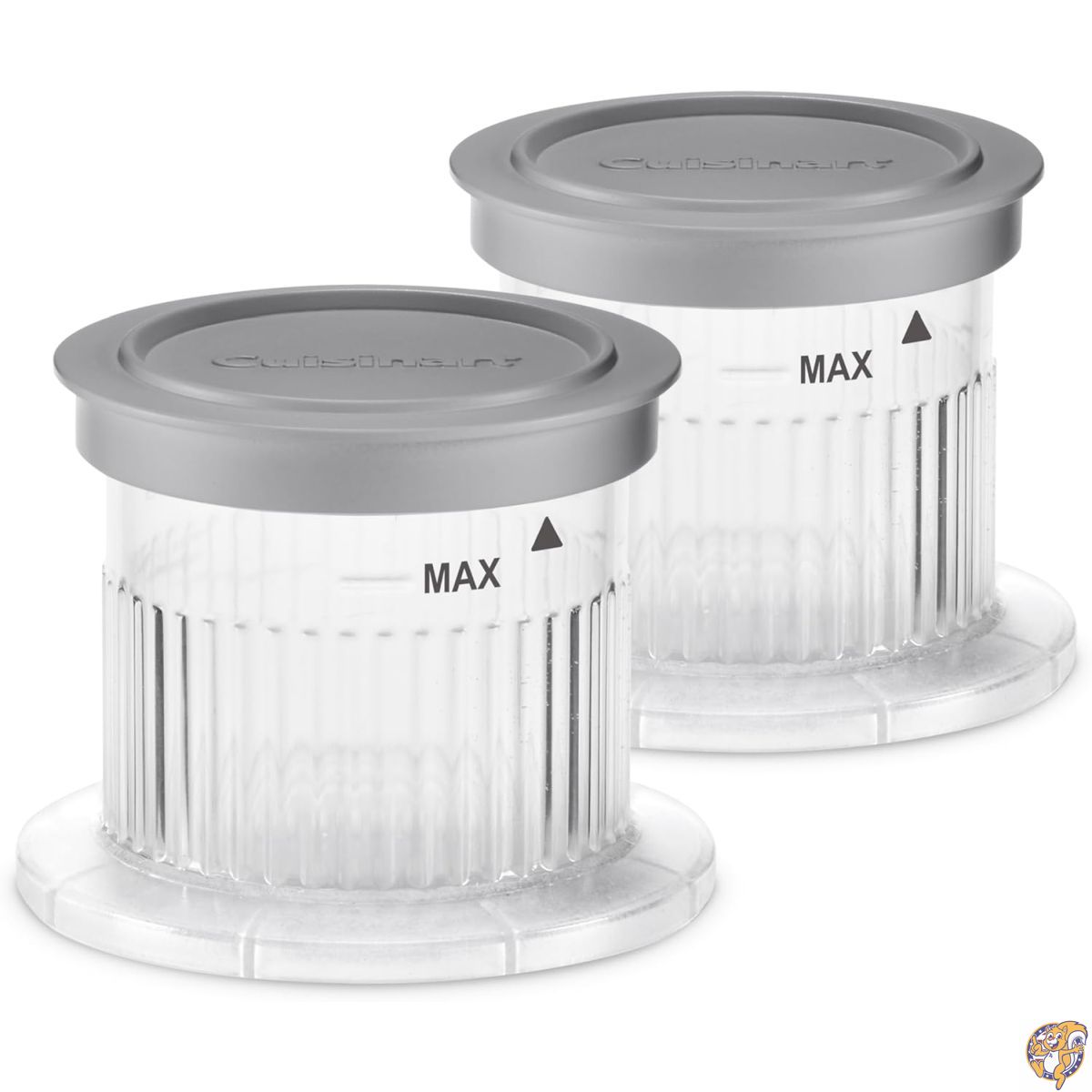 【百貨店大売り出し!引き換え証配送中】Cuisinart FastFreeze アイスクリームデザートカップ、薄墨色、ICE-FD10EC2