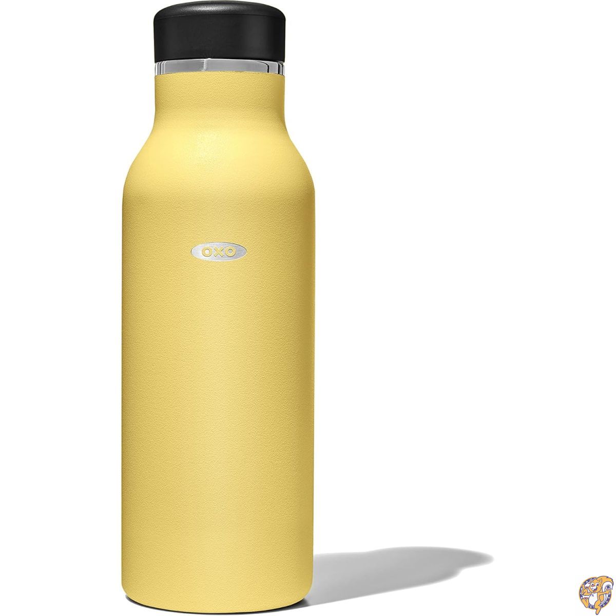 OXO Strive 16oz（約475ml）真空断熱ウォーターボトル スタンダード蓋付 - シトリン