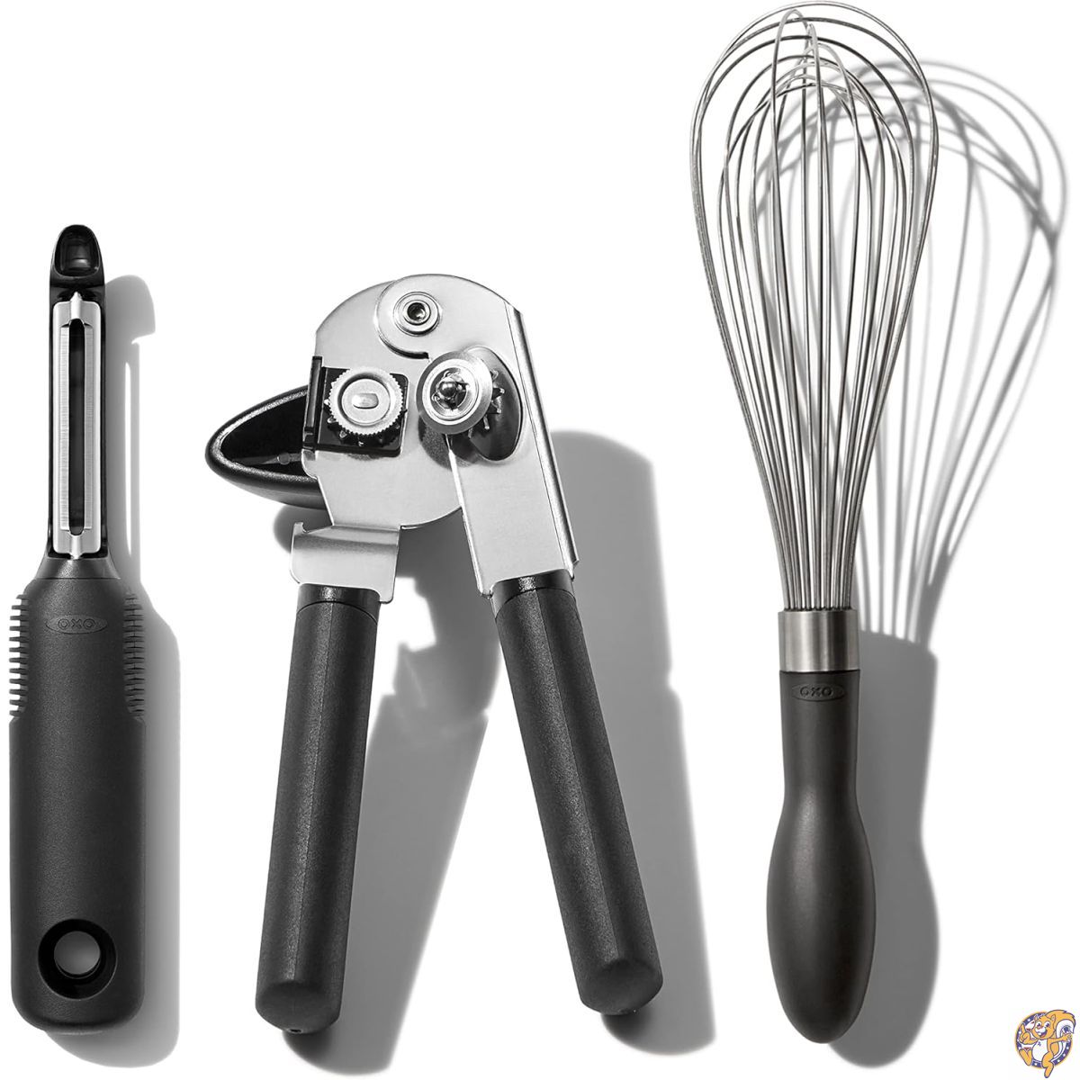 【クーポン配信中】OXO(オクソー) Good Grips ステンレス製 キッチンツール エッセンシャル 3点セット|アメリカグッドバイブス