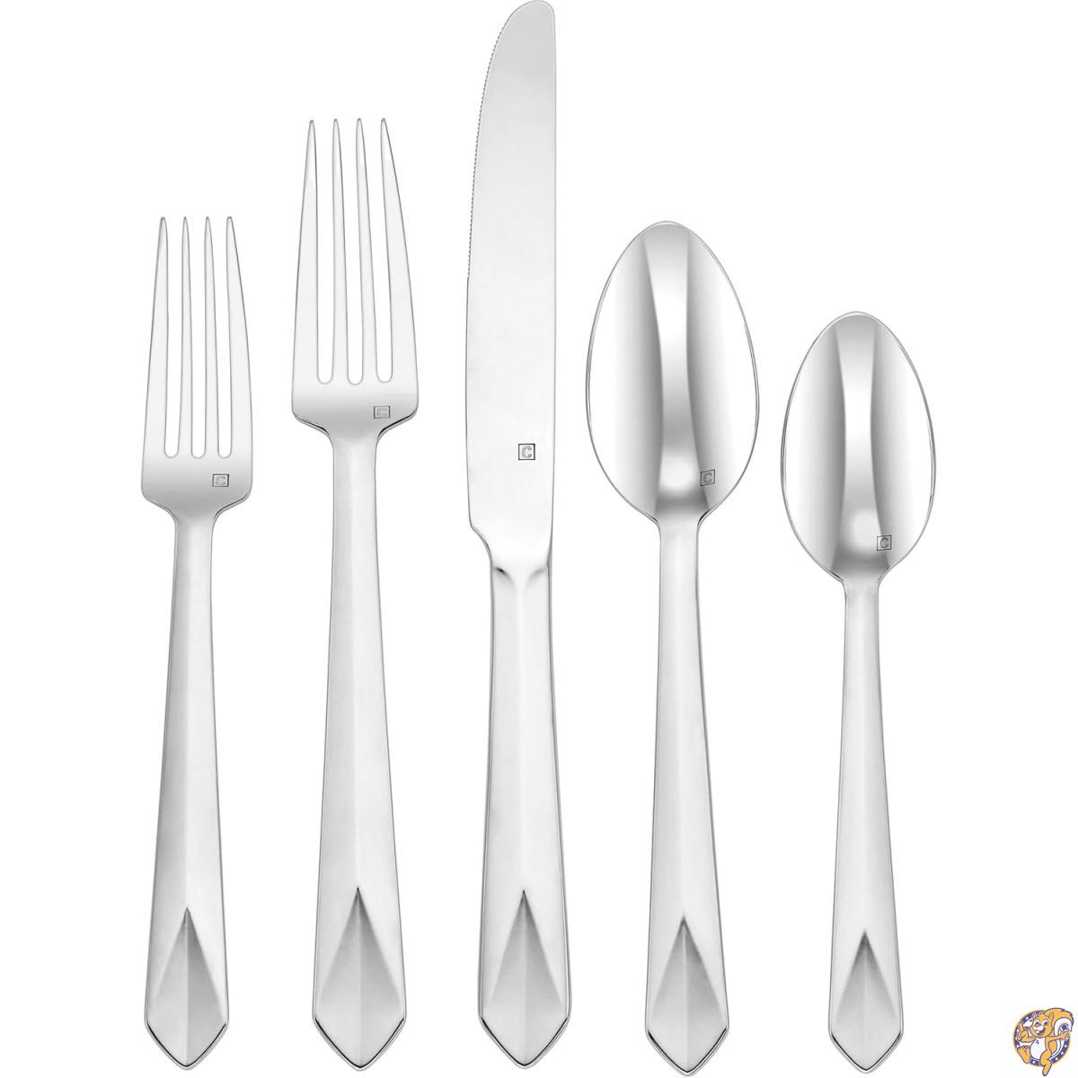 【クーポン券配送中】Cuisinart Elite Jolie Collection 食器20点仕かける 箸・カトラリー-カトラリーセット-キッチン用品・食器・調理器具