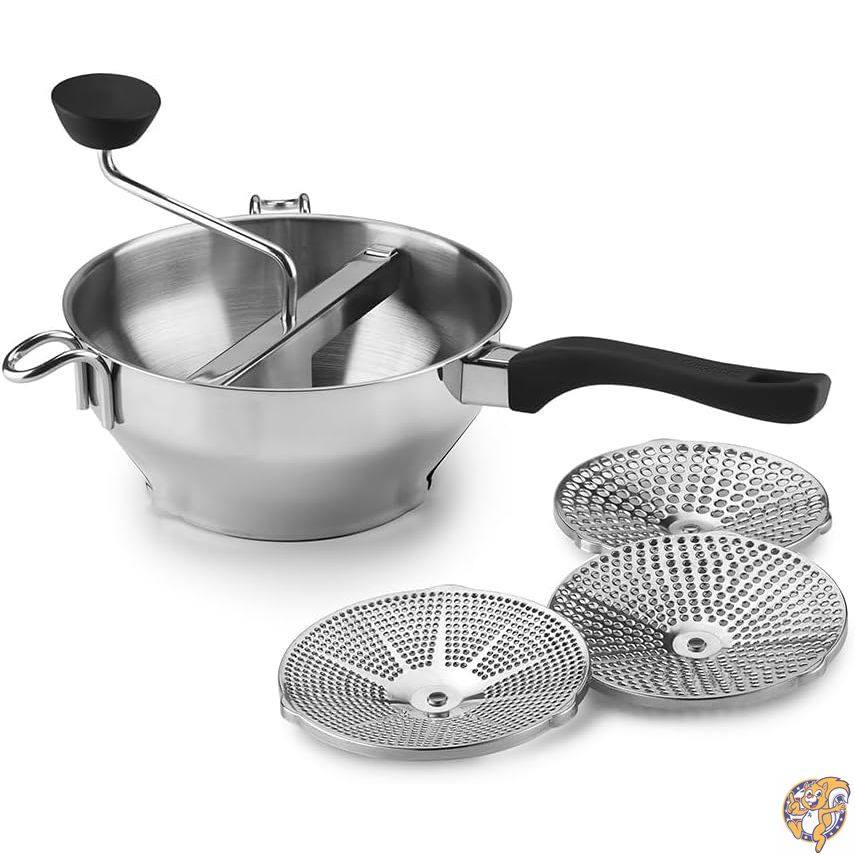 Cuisinart (クイジナート) ボンネット圧砕機 ステンレス鋼スチール写真 電気容量 2.3クオート 黒いこと\u0026しろがね色