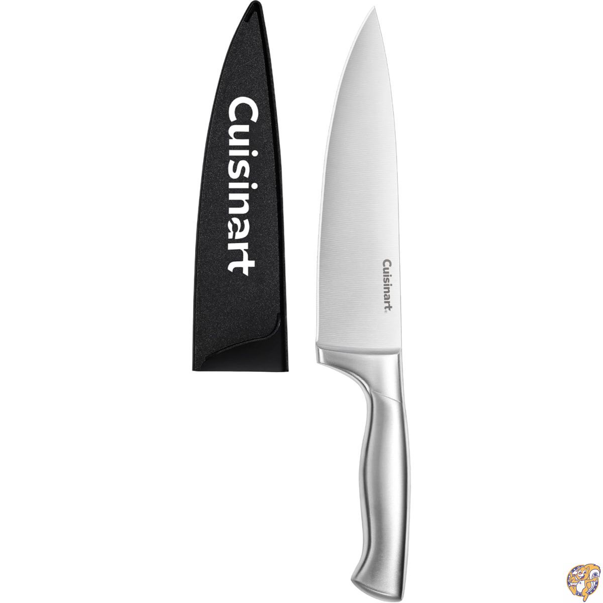 【クーポン配信中】Cuisinart（クイジナート） Graphix Collection 8インチ（約20cm）ステンレス製シェフナイフ（ブレードガード付）