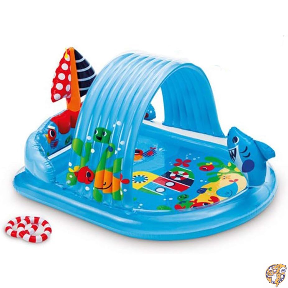 【日本正規品】INTEX インテックス プール シャークプレイセンター ベビープール POOL 家庭用プール 水遊び