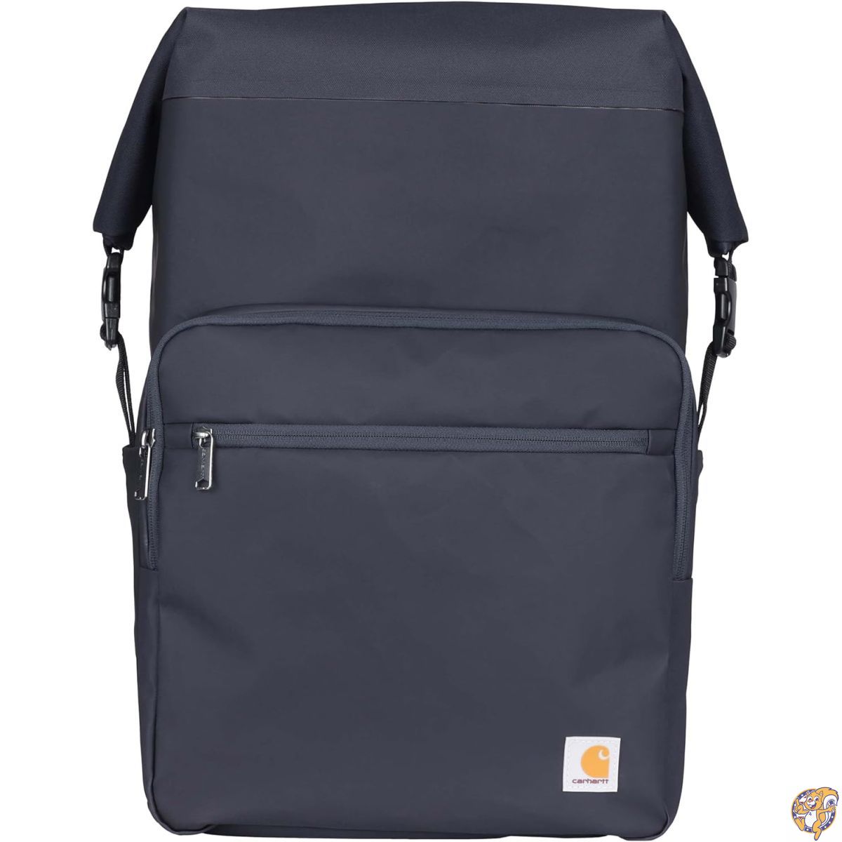 Carhartt 厚手フォーム完全断熱コールドフロントクーラー、耐久性のある防水素材、フロントジッパーポケット付き