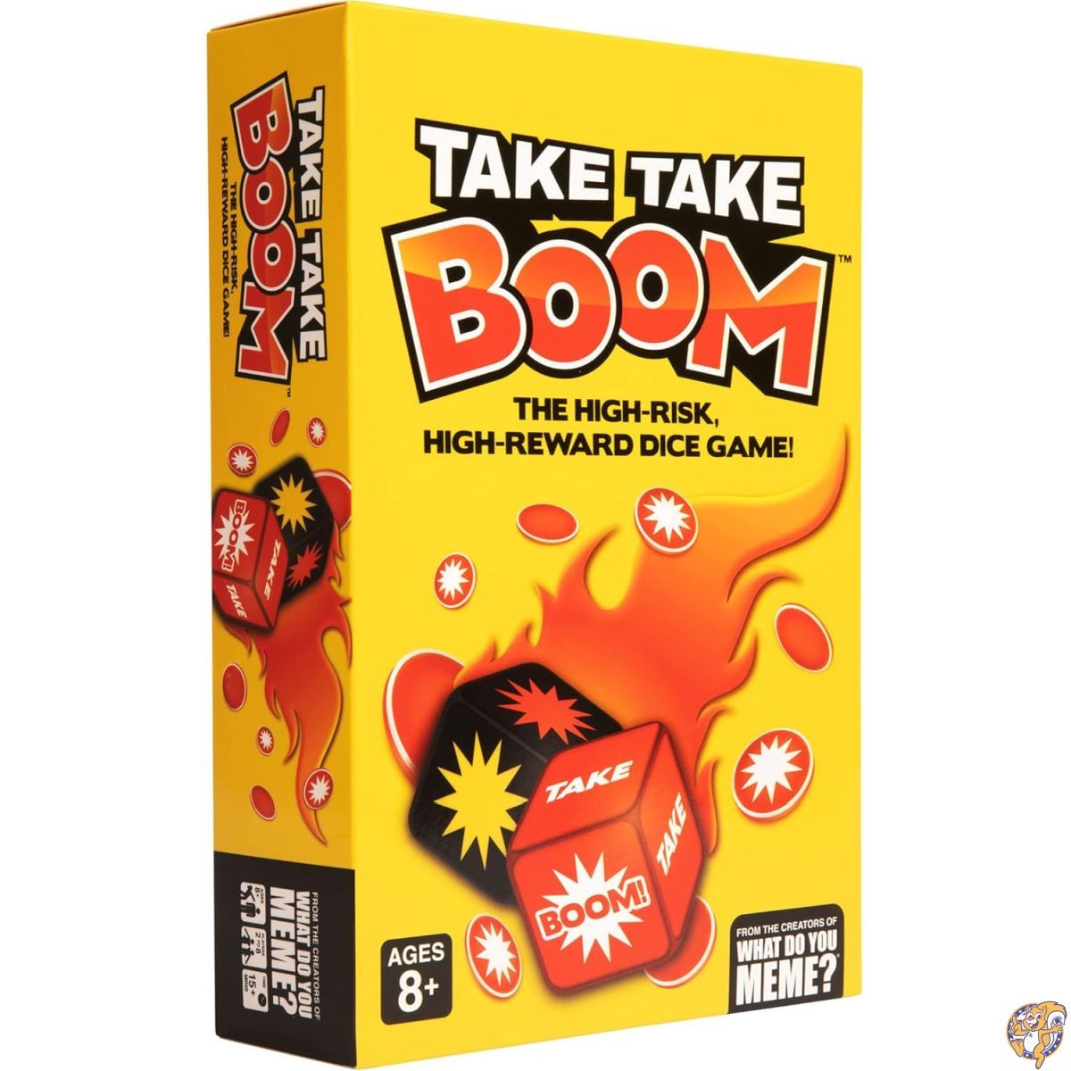 Take Boom:What Do You Meme&reg;による高リスク、高報酬ファミリーダイスゲーム。