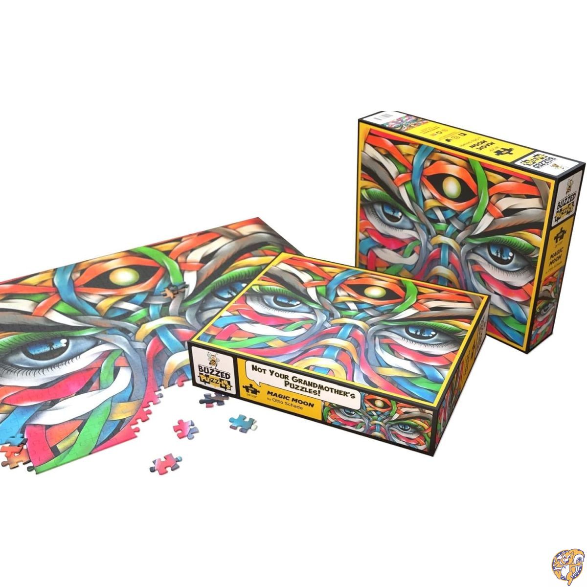 【最大777円クーポン配信】Buzzed Puzzles マジックムーン 1,000ピースパズル