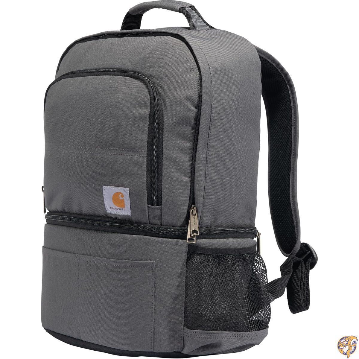 【最大777円クーポン配信】Carhartt 断熱24缶2コンパートメントクーラーバックパック、完全断熱クーラーベース付きバックパック 19,475円