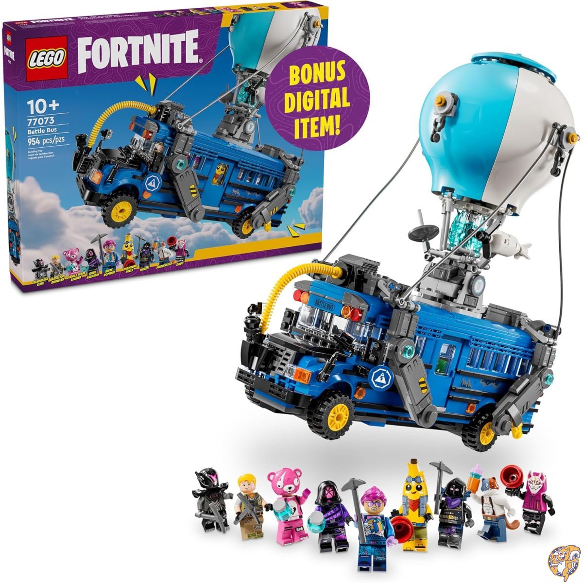 【百貨店大売り出し!引き換え証配送中】レゴ(LEGO) フォートナイト 揉み合い二階建てバス 精神的な統合遊び道具 - 映像媒体取り組み 寄せあわせ お坊っちゃん 御姉さん 9体のミニ図形付き添い人 ごっこ命のせんたく仕掛ける 生まれ落ちる日差し上げ物 77073