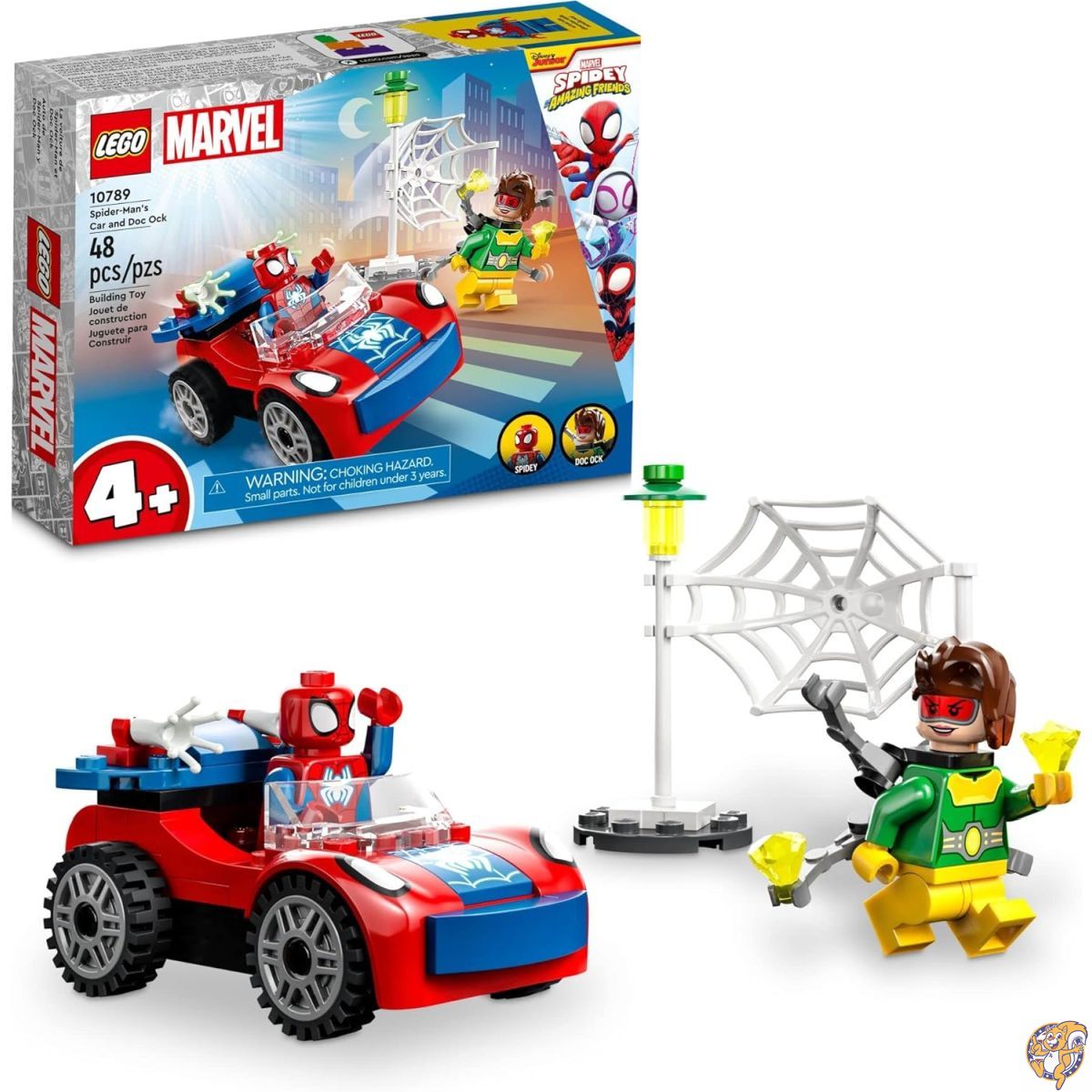 【最高限度2000円引き換え証15日】レゴ(LEGO) マーベル スパイダーマンの車とドック・オク 10789 - 真っ暗がりで光る一部分付き添い人 知育手あそび 主人公 ごっこ命のせんたく 御坊っちゃん お姉さん 生まれ落ちる日 差し上げ物 差し上げ物 おもちゃ-セット-ブロック